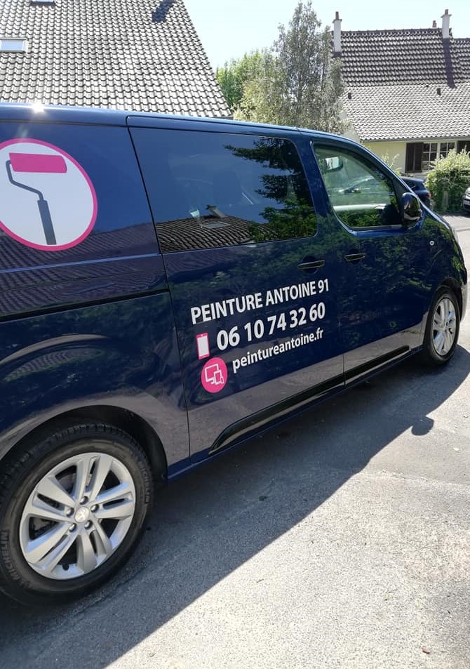 Le camion Peinture Antoine